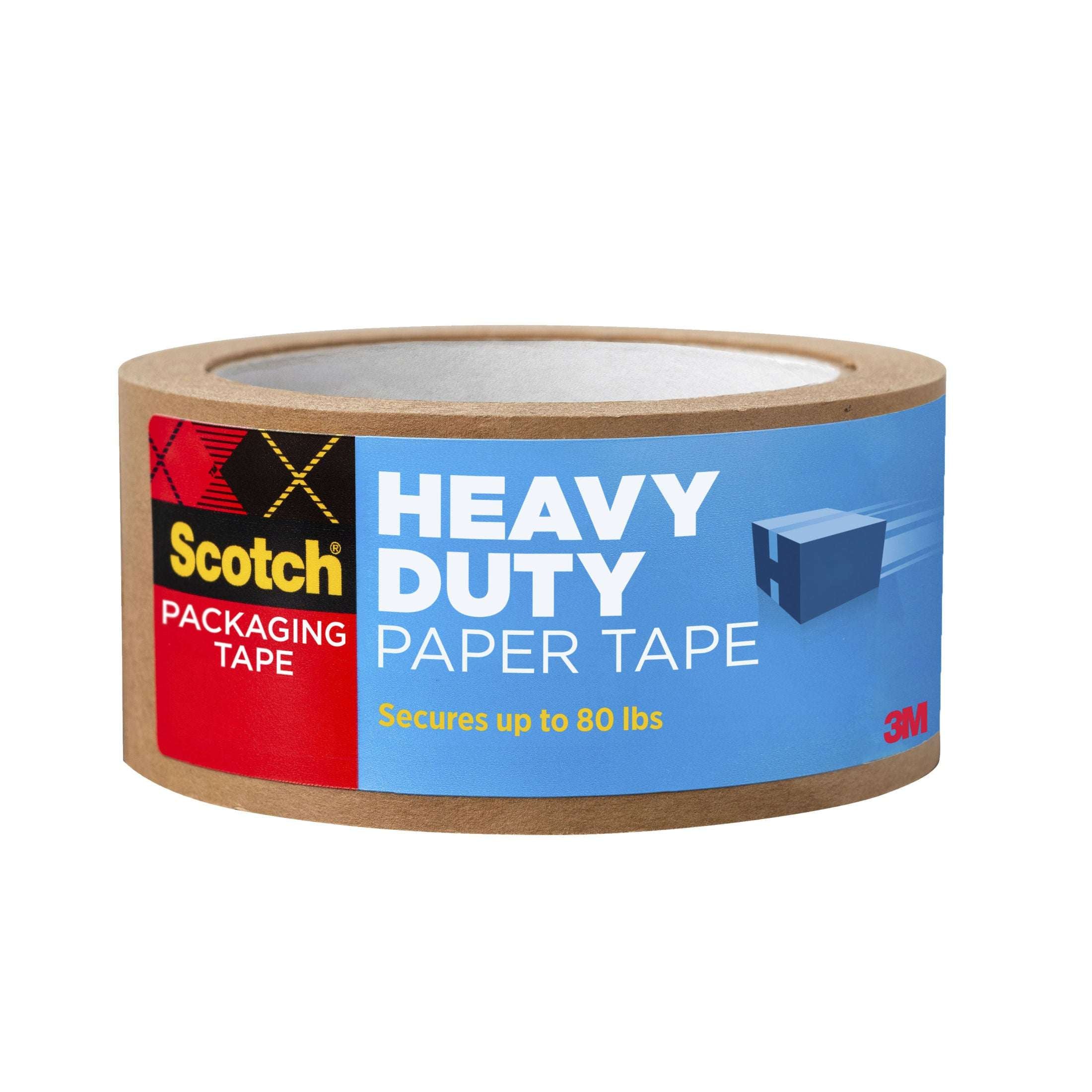 Scotch Heavy Duty Paper Packaging Tape, 1.88 in x 24.9 yd, 1 Roll