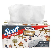 Scott On-The-Go Pop-Up Cloths, 70 Cloths, 8-count