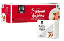 White ultra premium napkin pack, 2-ply, with strawberry graphic