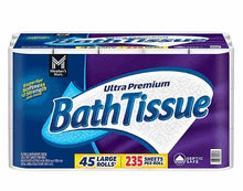 Ultra premium 2-ply Bath Tissue toilet paper pack, 45 rolls, 235 sheets per roll