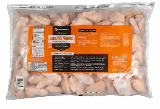 Member's Mark Ready to Cook Chicken Wings, Frozen 10 lbs.