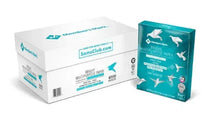 Bright white multipurpose paper ream box with matching smaller pack, 8.5 x 11 in