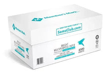 Bright white multipurpose paper ream box, 8.5 x 11 in, 4000 sheets