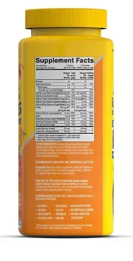 Member's Mark Children's Multivitamin Gummies, Assorted Fruit Flavors, 300 ct.