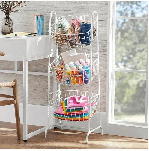 Member's Mark 3 Tiered Basket Stand (Assorted Colors)
