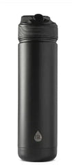 TAL Stainless Steel Ranger Water Bottle with Easy Sip Straw 26 oz, Black