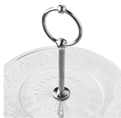 The Pioneer Woman Two-Tiered Glass Server, Clear