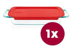 Pyrex Easy Grab Bake & Store Glass Storage Value Pack, 6-Piece