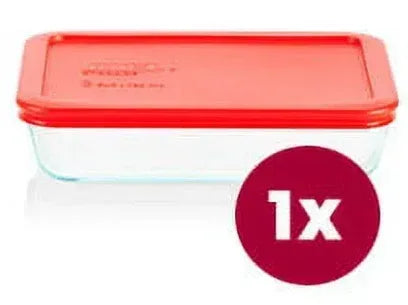 Pyrex Easy Grab Bake & Store Glass Storage Value Pack, 6-Piece