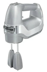 Hamilton Beach Professional 5-Speed Electric Hand Mixer, High Performance DC Motor, QuickBurst, Slow Start Speed, Easy Clean Beaters and Whisk, Silver, 62664