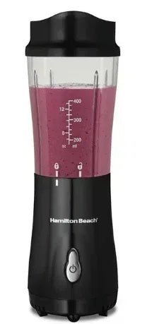 Hamilton Beach 51101BG Single-Serve Blender + Travel Cup, Black