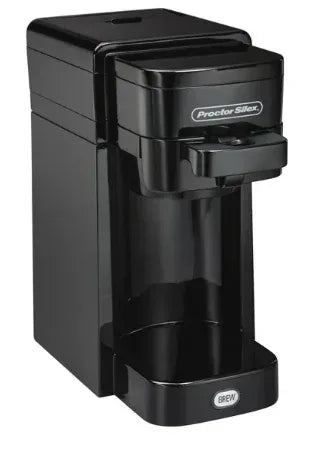 Proctor-Silex 49961 Single Serve Ground & Single Serve Pod Coffee Maker, Black