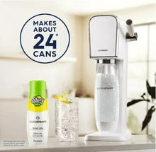 Starry lemon-lime drink mix with SodaStream unit, makes about 24 cans