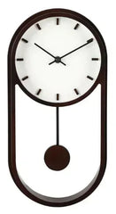Better Homes & Garden Indoor Faux Wood Pendulum Analog Wall Clock