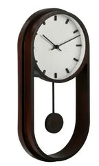 Better Homes & Garden Indoor Faux Wood Pendulum Analog Wall Clock