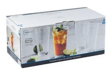 Mainstays Annesdale drinking glasses set box, 8-pack, 16 oz