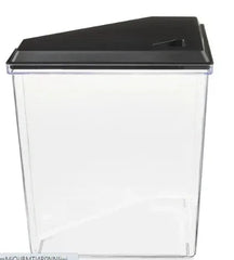 Aqua Culture Plastic 1 Gallon Aquarium with Accessories, Black, 10.1''L x 6.76''W x 8.12''H