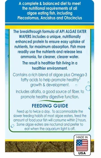 ALGAE EATER WAFERS 6.4 OZ