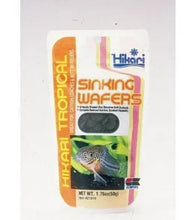 Tropical wafer fish food pouch, Hikari branding, 1.76 oz net wt