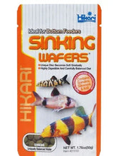 SinKing wafer fish food pouch for bottom feeders, Hikari branding, 1.76 oz