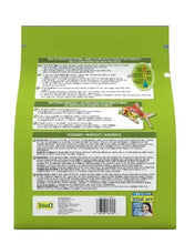 Tetra Pond Fish Food Premium Sticks bag back with nutrition text and barcode