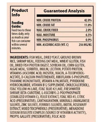 Tetra tetrafin vitamin c-enriched goldfish food flakes
