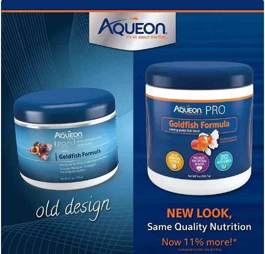 Aqueon PRO Pellet Fish Food Goldfish Formula 5 oz
