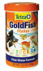 Tetra TetraFin Balanced Diet Goldfish Flake Food for Optimal Health, 3.53 Ounces
