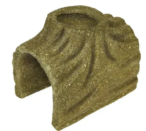 Kaytee Premium Timothy Hay Treat Hideout for Small Animals, Large