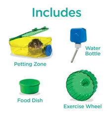 Kaytee Critter Trail Two Level Habitat for Pet Dwarf Hamsters, Gerbils or Mice