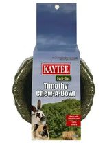Kaytee Forti-Diet Timothy Chew-A-Bowl treat package for small animals
