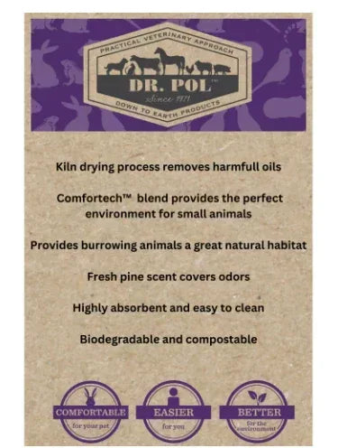 Dr Pol ComforTech Small Animal Bedding -14lb Bag
