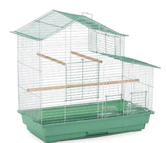 Prevue Cockatiel House Bird Cage, Green