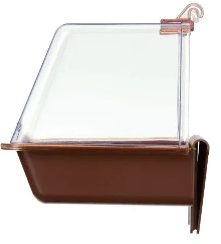 Penn-Plax Clip-On Bird Bath Universal Clips 5.5 x 5.75 x 3.75 Inches