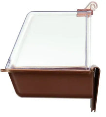 Penn-Plax Clip-On Bird Bath Universal Clips 5.5 x 5.75 x 3.75 Inches