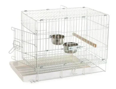 Prevue Pet Products Travel Cage, White