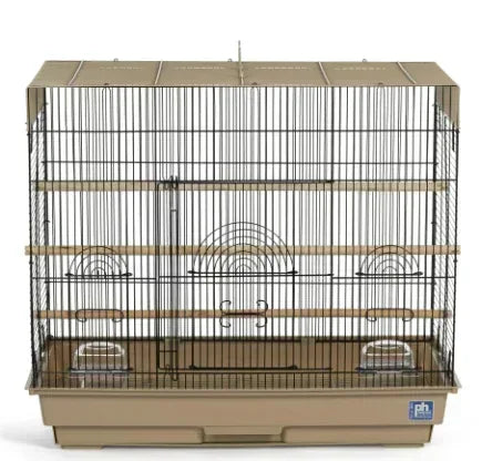 Prevue Pet SP1804-5 Flight Bird Cage, Brown & Black