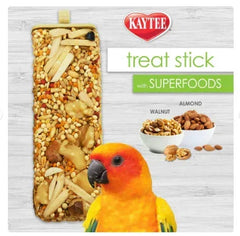 Kaytee Avian Superfood Treat Stick, Almond & Walnut, 5.5 ounces
