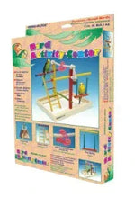 Bird Life bird playpen retail box with product photo and colorful ladder illustration