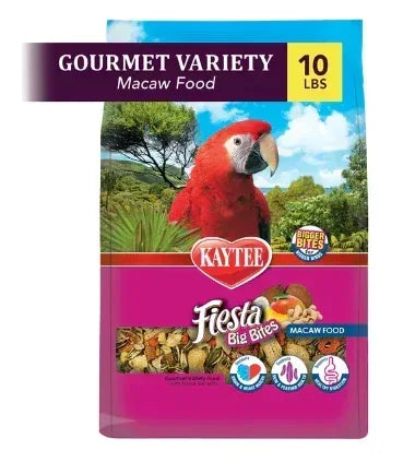 Kaytee Fiesta Big Bites - Macaw 10 lb