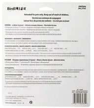Bird cuttlebone package back with Penn-Plax logo, warnings, barcode
