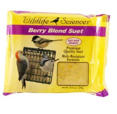Wildlife Sciences 6 flavor 6 Pack Suet Cakes for Wild Birds