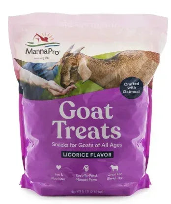 Manna Pro Goat Treats Licorice Flavor 6lbs