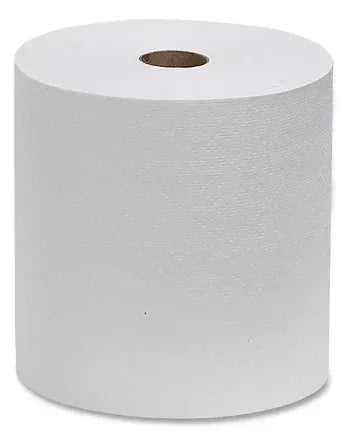 Marathon Hardwound Paper Towel Rolls, White 700 ft./roll, 6 rolls