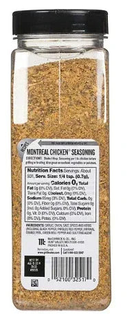McCormick Grill Mates Montreal Chicken Seasoning 23 oz.