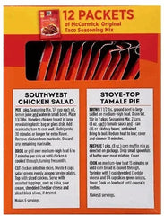 McCormick Original Taco Seasoning Mix 1 oz., 12 ct.