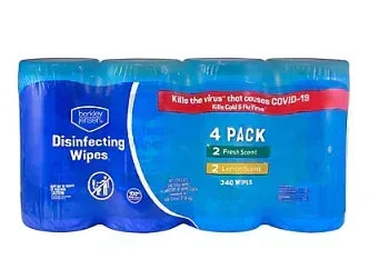 Berkley Jensen Household Disinfecting Wipe, 340 ct.