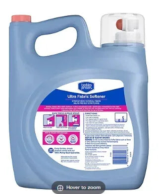 Berkley Jensen Ultra Liquid Fabric Softener, Spring Breeze, 251 Loads, 170 oz.