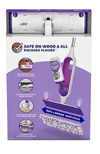 Power mop kit box showing safe-on-floors icons and large mop head