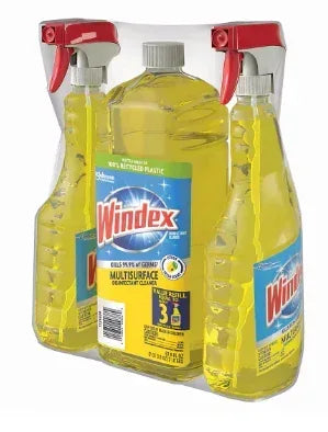 Windex Disinfectant Cleaner Multi-Surface, 2 ct.